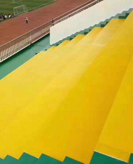 锦州球场台阶翻新修补改造